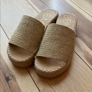 Beach by Matisse Women's Tan Sandals Size 8 thumbnail 5