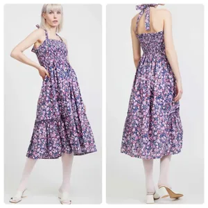 Laura‎ Ashley x Batsheva Country Chic Vintage Inspired Gwen Dress in Inglesham thumbnail 2