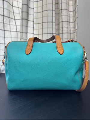 Dooney & Bourke Olivia Leather Satchel Spearmint Aqua thumbnail 2
