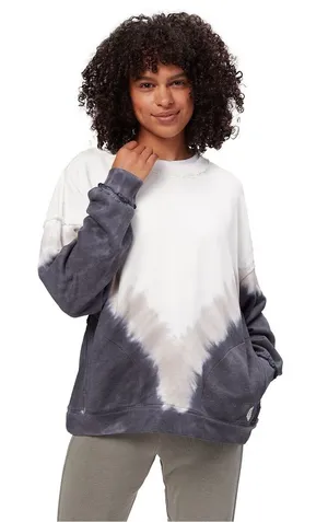 {L} Free People Movement Large Ombre Tie-Dye Metti Crew thumbnail 1