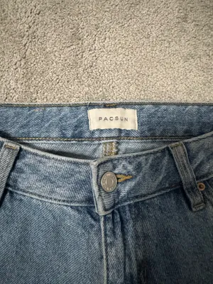 PacSun Low-Rise Baggy Jeans Casey Medium Indigo thumbnail 3