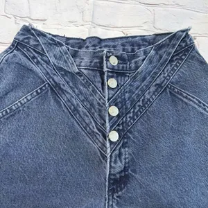 Vintage Roper Womens Jeans High Rise Bareback Button Fly‎ Western Sz 11/12 80's thumbnail 4