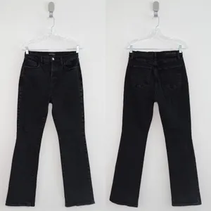 Favorite Daughter 'The Valentina' Black High Rise Bootcut Jeans Size US 6/S thumbnail 2