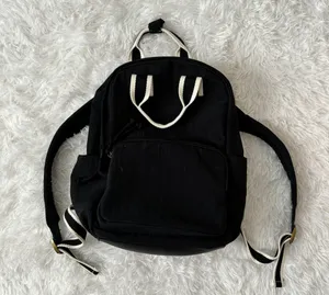 Black Mini Backpack thumbnail 1