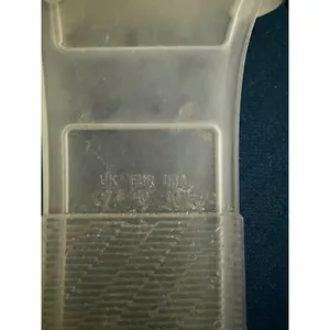 Steve Madden Clear Jelly Slide Sandals Square Toe Crisscross Straps Size 10 thumbnail 5