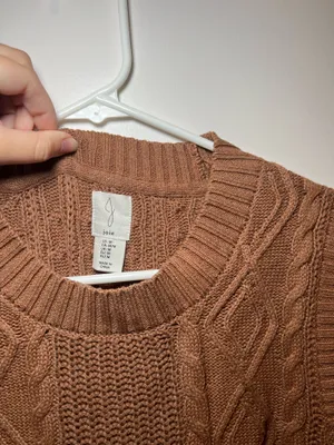 Josie's Boutique Fall Brown Sweater Vest thumbnail 2