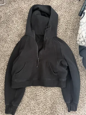Black Lululemon Scuba Half-Zip thumbnail 1