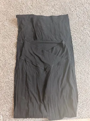 Aerie OFFLINE by Flare High-Waisted Leggings Crossover Black Real Me thumbnail 1