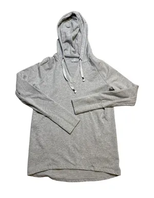 ⚡️Athleta Idylwild Hoodie ⚡️‎ Marled Gray Pullover Sweatshirt Small 🩶 thumbnail 1