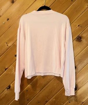 Public Library “Le Papillon” butterfly cropped crewneck sweatshirt thumbnail 4