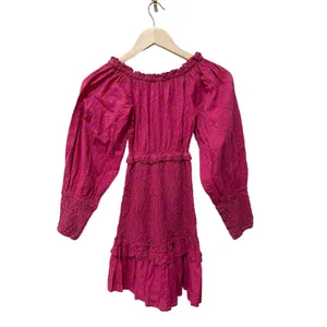 Alexis Marilena Smocked Off-shoulder Blouson-sleeve Dress Size‎ XS thumbnail 11