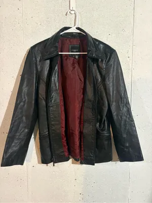 Colebrook & Co Women’s Lined Leather Jacket | Size: Large thumbnail 2