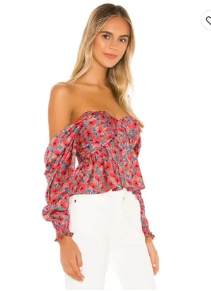 House of Harlow x Revolve 1960 Top thumbnail 1