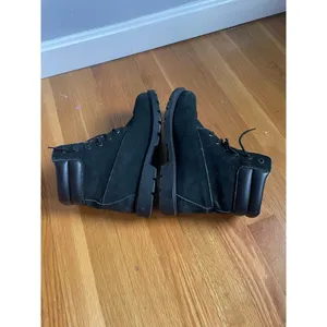 Timberland Black Linden Woods Boots 6" Ortholite‎ footbed Outdoor Suede Nubuck 7 thumbnail 7