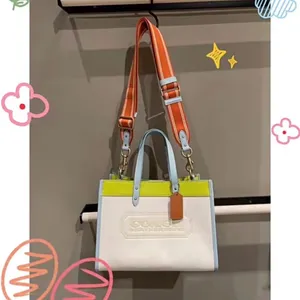 COACH Field Tote 30 In Colorblock With Coach Badge C0777 thumbnail 3
