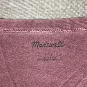 Madewell T-Shirt Womens M Purple Crew Neck Short Sleeve Tagless Jersey Top thumbnail 4