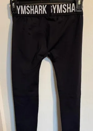 Gymshark Black Seamless Leggings XS Gym Workout Athletic Athleisure thumbnail 1