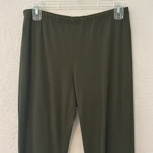 Forever 21 Army Green Bell Bottom Flair Leggings thumbnail 6