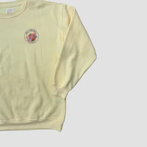 Billabong Yellow Hawaii Sweatshirt Palm Tree Graphic Crewneck Women's M NWOT thumbnail 8