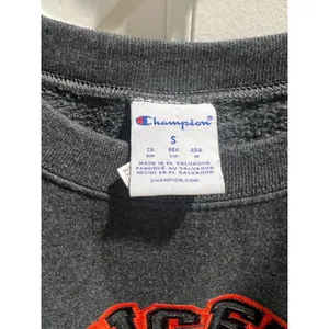 Champion Princeton University Crewneck Sweatshirt Small Gray Embroidered College thumbnail 4