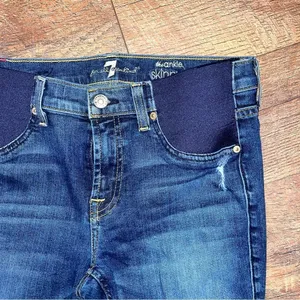 7 For All Mankind Maternity Skinny Jeans thumbnail 2