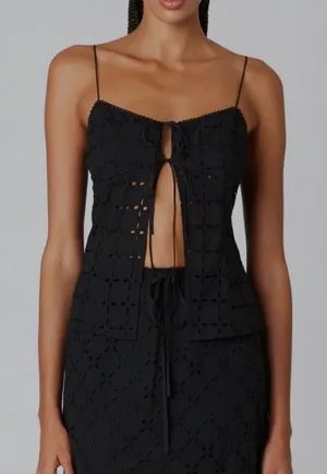 Nia Mia top in black thumbnail 1