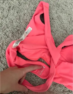 Free people movement coral bra thumbnail 3