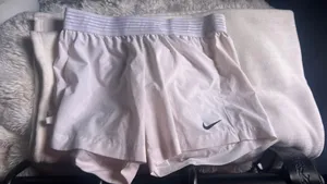 White Nike Shorts Dri-Fit Running thumbnail 1