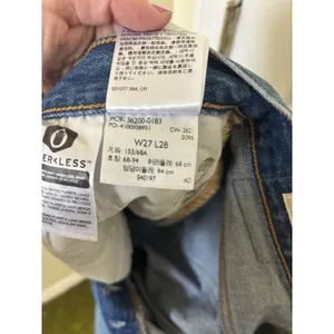 Levi’s Women's 501 Medium Wash Jeans Button Fly 27X28 Classic Straight thumbnail 11