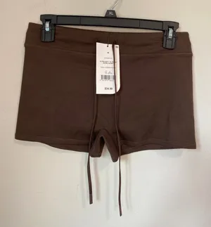 New Cotton On Body Ultra Soft Tie Front Micro Shorts Size Med thumbnail 1