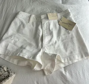Target White Jean Shorts thumbnail 1