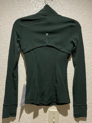 Lululemon NWT Define Nulu Jacket Rain Forests Green Size 2 thumbnail 10