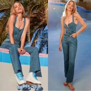 Free People Curvy 2nd Ave One Piece Jumpsuit 6 thumbnail 3