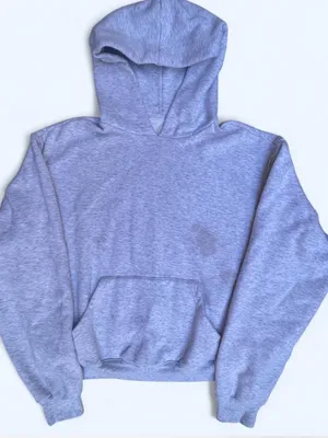 SKIMS Classic Heather Gray Pullover Hoodie Loungewear Comfy Outdoor Spring M thumbnail 1