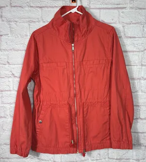 Old Navy Women's Medium Coral Lightweight Jacket thumbnail 1