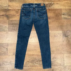 American Eagle Super Stretch Skinny Jeggings Jeans thumbnail 8