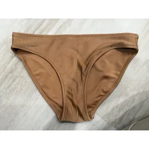 Aerie Real Good Ribbed Bikini Set Brown Mixed Size XS Top S Bottom 075-1753-5467 thumbnail 2
