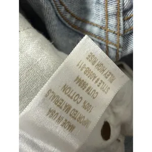 Agolde Riley‎ High Rise Crop Straight Jeans Renewal Blue Size 26 Minimalist thumbnail 6