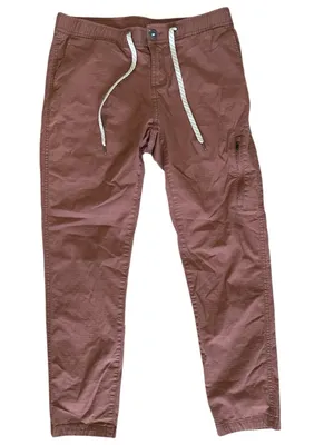 Vuori Womens Ripstop Pants Mauve Dusty Rose Pink Drawstring Cargo Medium thumbnail 3