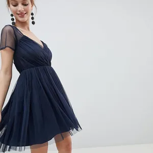 ✨ ASOS Tulle Mini Dress with Sheer Sleeve✨ thumbnail 9
