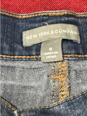 New York & Company Denim Shorts thumbnail 3