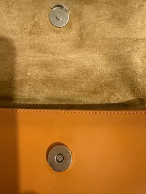 Furla Made in Italy Leather Crossbody Bag Caramel Brown Small Minimalist thumbnail 5