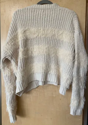 Dreamers Fuzzy Stripe Sweater thumbnail 2