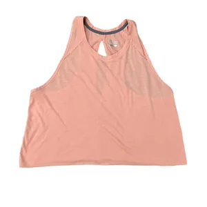 Old Navy (XL) Active Go-Dry Peach Braid Detail Raw Hem Slit Back Tank thumbnail 12