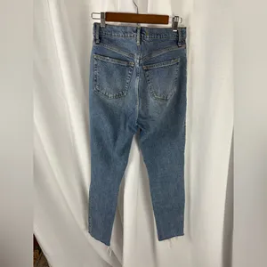 Free‎ People Jeans Womens 29 Blue We The Free Button-Fly Denim Straight Leg 621 thumbnail 5