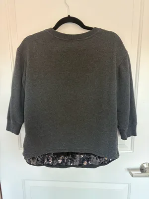 Ariat Black Sequin Sweater  thumbnail 2