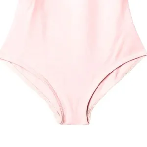 Capezio Adult Pet XS 2-4 Leotard Pink Long Sleeve Scoop Neck Dance Yoga Gym thumbnail 4