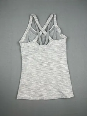 Lululemon Rally Your Heart Tank in Space Gray Size: 4 thumbnail 2