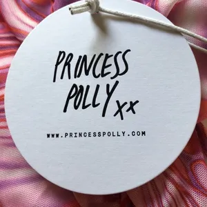 Princess Polly CHRISTOPH Mini Dress Sz. 12 Pink Retro Print BARBIECORE Summer thumbnail 6