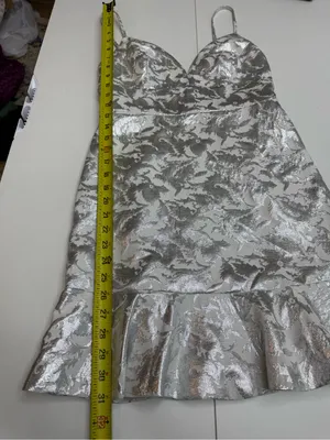 Lulu's Women’s Metallic Coctail Dress Size S thumbnail 10